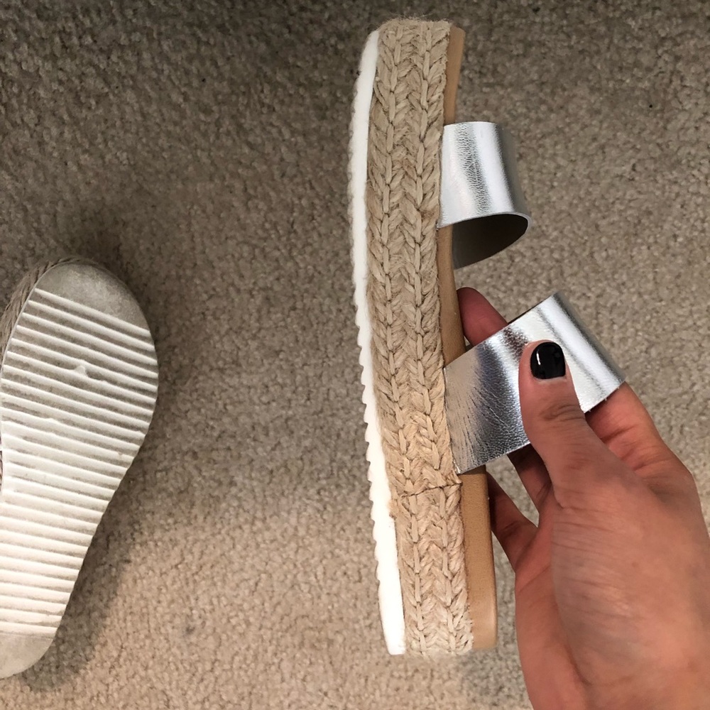 Steve Madden Platform Espadrille Sandals - Picture 5 of 5